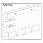 Вітальний набір BOX TV6 (BOX-34 2шт, BOX-90 2шт, BOX-44 TV 2шт)